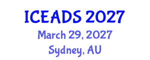 International Conference on Engineering and Design Sciences (ICEADS) March 29, 2027 - Sydney, Australia