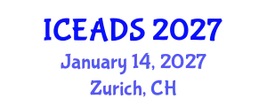 International Conference on Engineering and Design Sciences (ICEADS) January 14, 2027 - Zurich, Switzerland