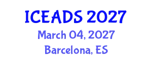 International Conference on Engineering and Design Sciences (ICEADS) March 04, 2027 - Barcelona, Spain