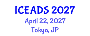 International Conference on Engineering and Design Sciences (ICEADS) April 22, 2027 - Tokyo, Japan