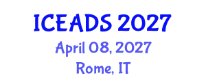 International Conference on Engineering and Design Sciences (ICEADS) April 08, 2027 - Rome, Italy