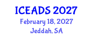 International Conference on Engineering and Design Sciences (ICEADS) February 18, 2027 - Jeddah, Saudi Arabia