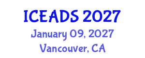 International Conference on Engineering and Design Sciences (ICEADS) January 09, 2027 - Vancouver, Canada
