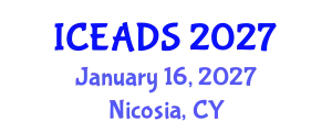 International Conference on Engineering and Design Sciences (ICEADS) January 16, 2027 - Nicosia, Cyprus