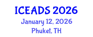 International Conference on Engineering and Design Sciences (ICEADS) January 12, 2026 - Phuket, Thailand