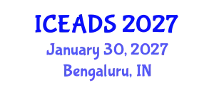 International Conference on Engineering and Design Sciences (ICEADS) January 30, 2027 - Bengaluru, India