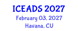 International Conference on Engineering and Design Sciences (ICEADS) February 03, 2027 - Havana, Cuba