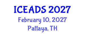 International Conference on Engineering and Design Sciences (ICEADS) February 10, 2027 - Pattaya, Thailand