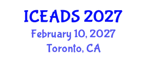 International Conference on Engineering and Design Sciences (ICEADS) February 10, 2027 - Toronto, Canada