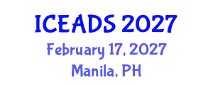 International Conference on Engineering and Design Sciences (ICEADS) February 17, 2027 - Manila, Philippines