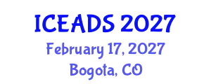 International Conference on Engineering and Design Sciences (ICEADS) February 17, 2027 - Bogota, Colombia
