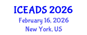 International Conference on Engineering and Design Sciences (ICEADS) February 16, 2026 - New York, United States