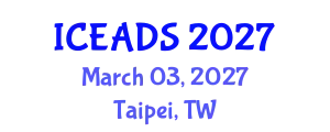 International Conference on Engineering and Design Sciences (ICEADS) March 03, 2027 - Taipei, Taiwan