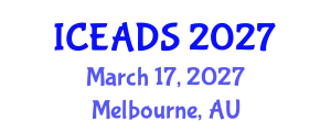 International Conference on Engineering and Design Sciences (ICEADS) March 17, 2027 - Melbourne, Australia