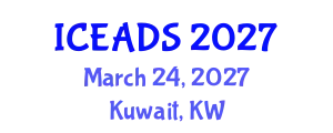 International Conference on Engineering and Design Sciences (ICEADS) March 24, 2027 - Kuwait, Kuwait