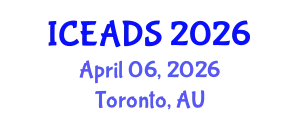 International Conference on Engineering and Design Sciences (ICEADS) April 06, 2026 - Toronto, Australia