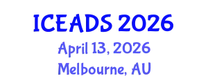 International Conference on Engineering and Design Sciences (ICEADS) April 13, 2026 - Melbourne, Australia