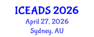 International Conference on Engineering and Design Sciences (ICEADS) April 27, 2026 - Sydney, Australia