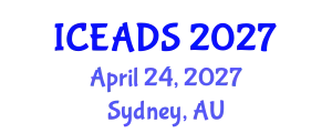 International Conference on Engineering and Design Sciences (ICEADS) April 24, 2027 - Sydney, Australia