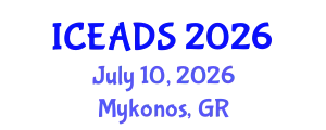 International Conference on Engineering and Design Sciences (ICEADS) July 10, 2026 - Mykonos, Greece