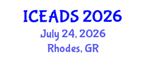 International Conference on Engineering and Design Sciences (ICEADS) July 24, 2026 - Rhodes, Greece