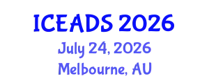 International Conference on Engineering and Design Sciences (ICEADS) July 24, 2026 - Melbourne, Australia