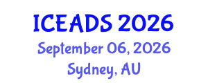 International Conference on Engineering and Design Sciences (ICEADS) September 06, 2026 - Sydney, Australia