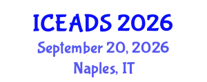 International Conference on Engineering and Design Sciences (ICEADS) September 20, 2026 - Naples, Italy