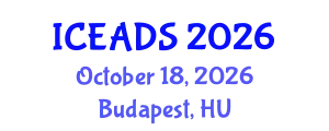 International Conference on Engineering and Design Sciences (ICEADS) October 18, 2026 - Budapest, Hungary