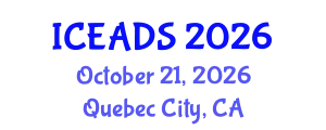 International Conference on Engineering and Design Sciences (ICEADS) October 21, 2026 - Quebec City, Canada