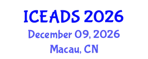 International Conference on Engineering and Design Sciences (ICEADS) December 09, 2026 - Macau, China
