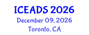 International Conference on Engineering and Design Sciences (ICEADS) December 09, 2026 - Toronto, Canada