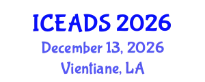 International Conference on Engineering and Design Sciences (ICEADS) December 13, 2026 - Vientiane, Laos