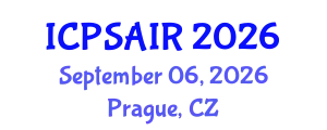 International Conference on Political Sciences and International Relations (ICPSAIR) September 06, 2026 - Prague, Czechia