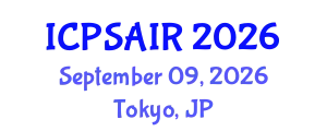 International Conference on Political Sciences and International Relations (ICPSAIR) September 09, 2026 - Tokyo, Japan