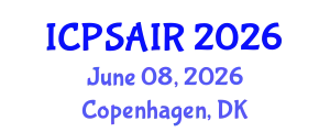 International Conference on Political Sciences and International Relations (ICPSAIR) June 08, 2026 - Copenhagen, Denmark