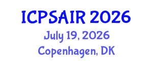 International Conference on Political Sciences and International Relations (ICPSAIR) July 19, 2026 - Copenhagen, Denmark