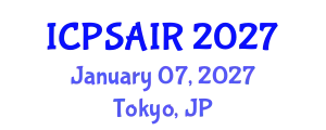 International Conference on Political Sciences and International Relations (ICPSAIR) January 07, 2027 - Tokyo, Japan