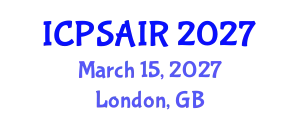 International Conference on Political Sciences and International Relations (ICPSAIR) March 15, 2027 - London, United Kingdom