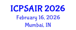 International Conference on Political Sciences and International Relations (ICPSAIR) February 16, 2026 - Mumbai, India