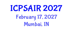 International Conference on Political Sciences and International Relations (ICPSAIR) February 17, 2027 - Mumbai, India