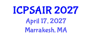 International Conference on Political Sciences and International Relations (ICPSAIR) April 17, 2027 - Marrakesh, Morocco