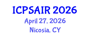 International Conference on Political Sciences and International Relations (ICPSAIR) April 27, 2026 - Nicosia, Cyprus