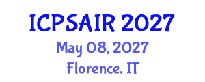 International Conference on Political Sciences and International Relations (ICPSAIR) May 08, 2027 - Florence, Italy