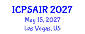 International Conference on Political Sciences and International Relations (ICPSAIR) May 15, 2027 - Las Vegas, United States