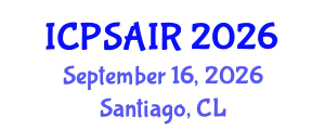International Conference on Political Sciences and International Relations (ICPSAIR) September 16, 2026 - Santiago, Chile