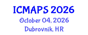 International Conference on Mathematical and Physical Sciences (ICMAPS) October 04, 2026 - Dubrovnik, Croatia