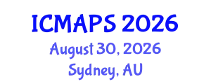 International Conference on Mathematical and Physical Sciences (ICMAPS) August 30, 2026 - Sydney, Australia