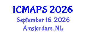 International Conference on Mathematical and Physical Sciences (ICMAPS) September 16, 2026 - Amsterdam, Netherlands