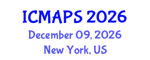 International Conference on Mathematical and Physical Sciences (ICMAPS) December 09, 2026 - New York, United States